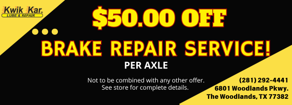 Save $50 on Brake Repair